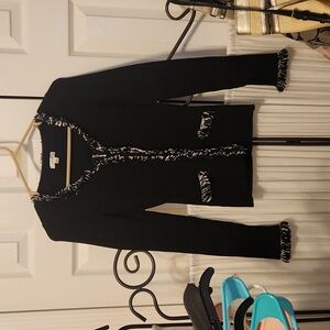 Cache stretchy ribbed sweater